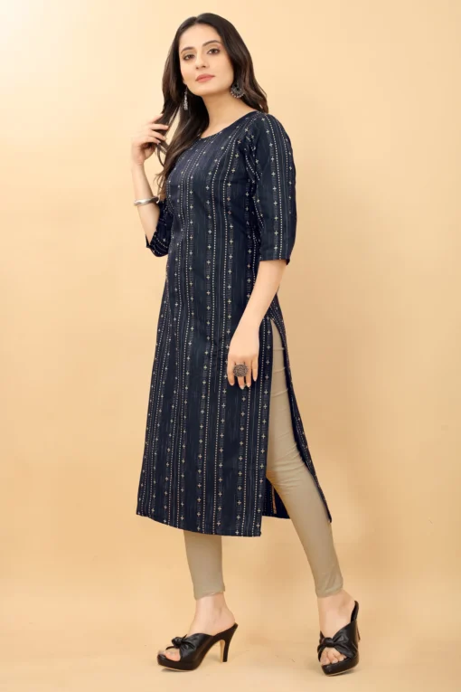 Jacquard Kurta For Women