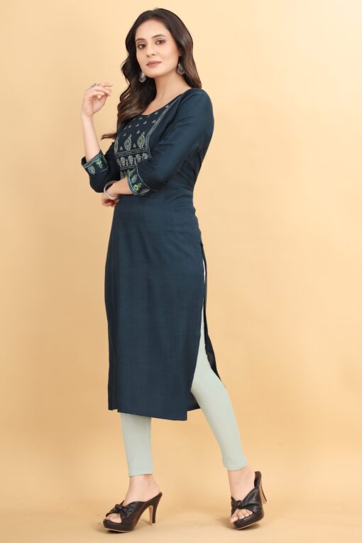 Women Embroidered Kurti