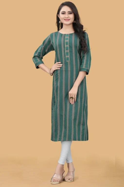 cotton silk kurti design