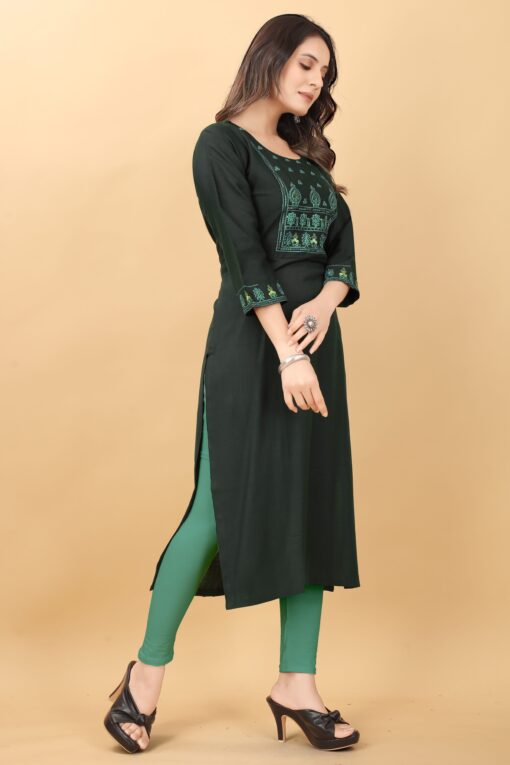 party wear kurti reyon