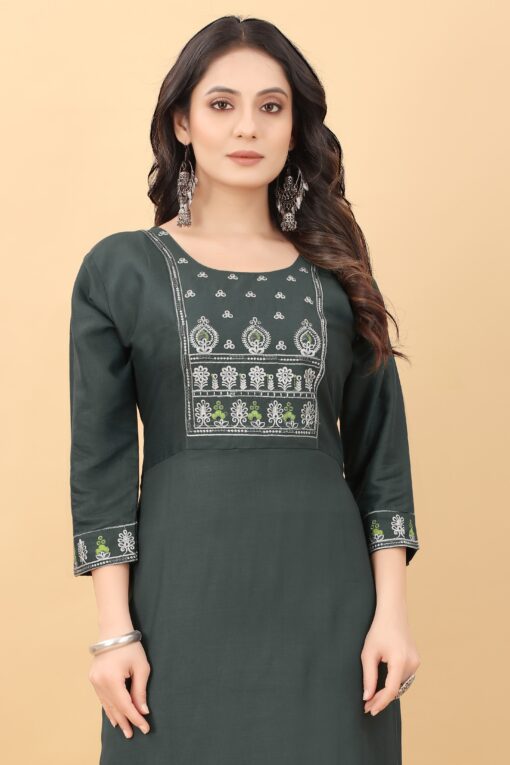 embroidery kurti