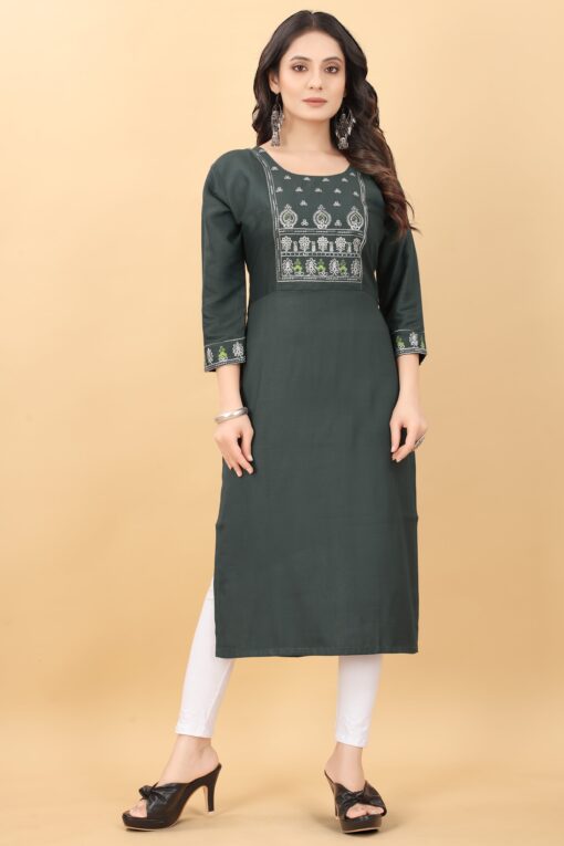 daily wear reyon kurtis for women