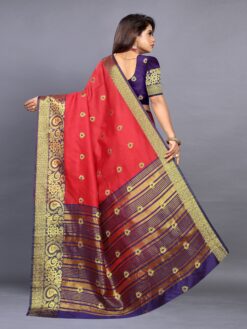 kanjivaram saree red colour